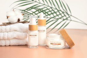Unternehmung der pflegenden Kosmetik